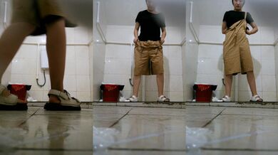 ⚫️⚫️贵在真实，学生公寓女厕，正面全景脸逼同框，偸拍形形色色各种类型妹子方便，高清无水印原版 (11)