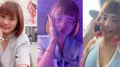 大眼短发妹 邓芷珊 3p做爱调教视频曝光 道具自慰深喉舔屌 妥妥的反差骚逼！